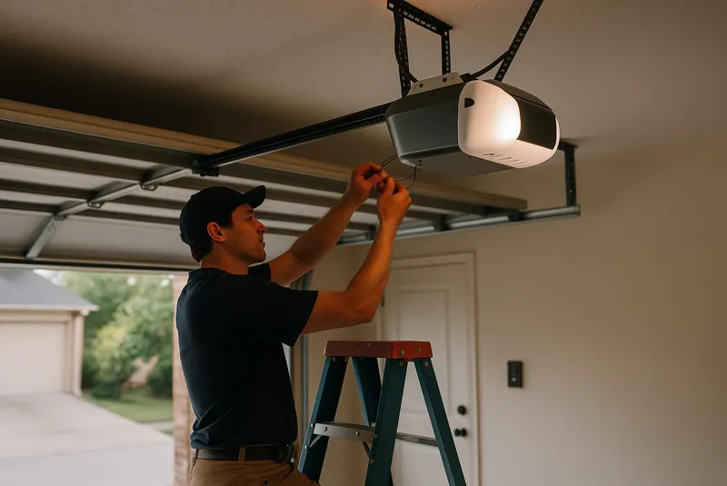 Garage Door Installation in Drums